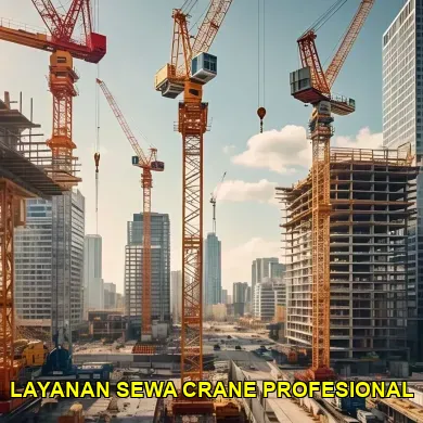 layanan sewa crane profesional